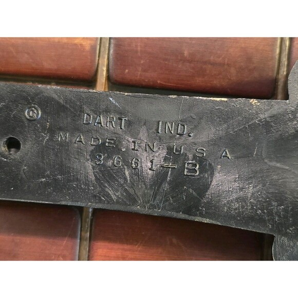 Mid Century Gold Skeleton Key Pair Wall Decor Hollywood Regency DART Ind. - Picture 7 of 8